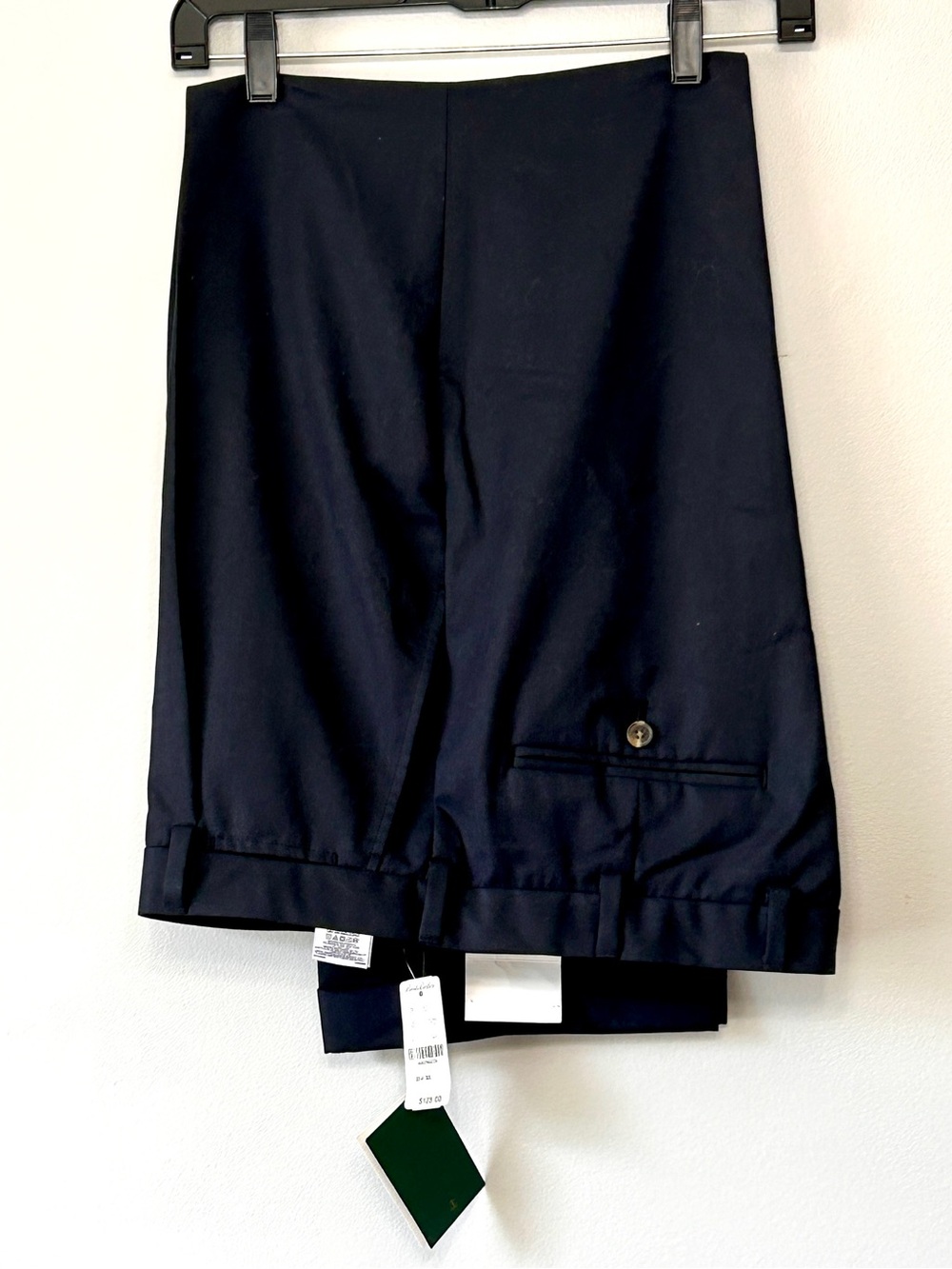 Brooks Brothers St Andrews Links Black Golf Pants 38W 30L NWT Performance